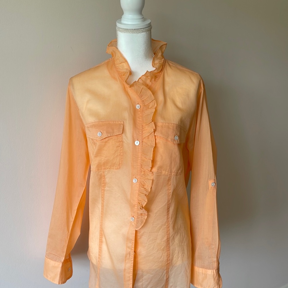 Talbots Coral Women’s Blouse size 14